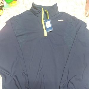 Reeboks 3/4 zip pullover windbreaker